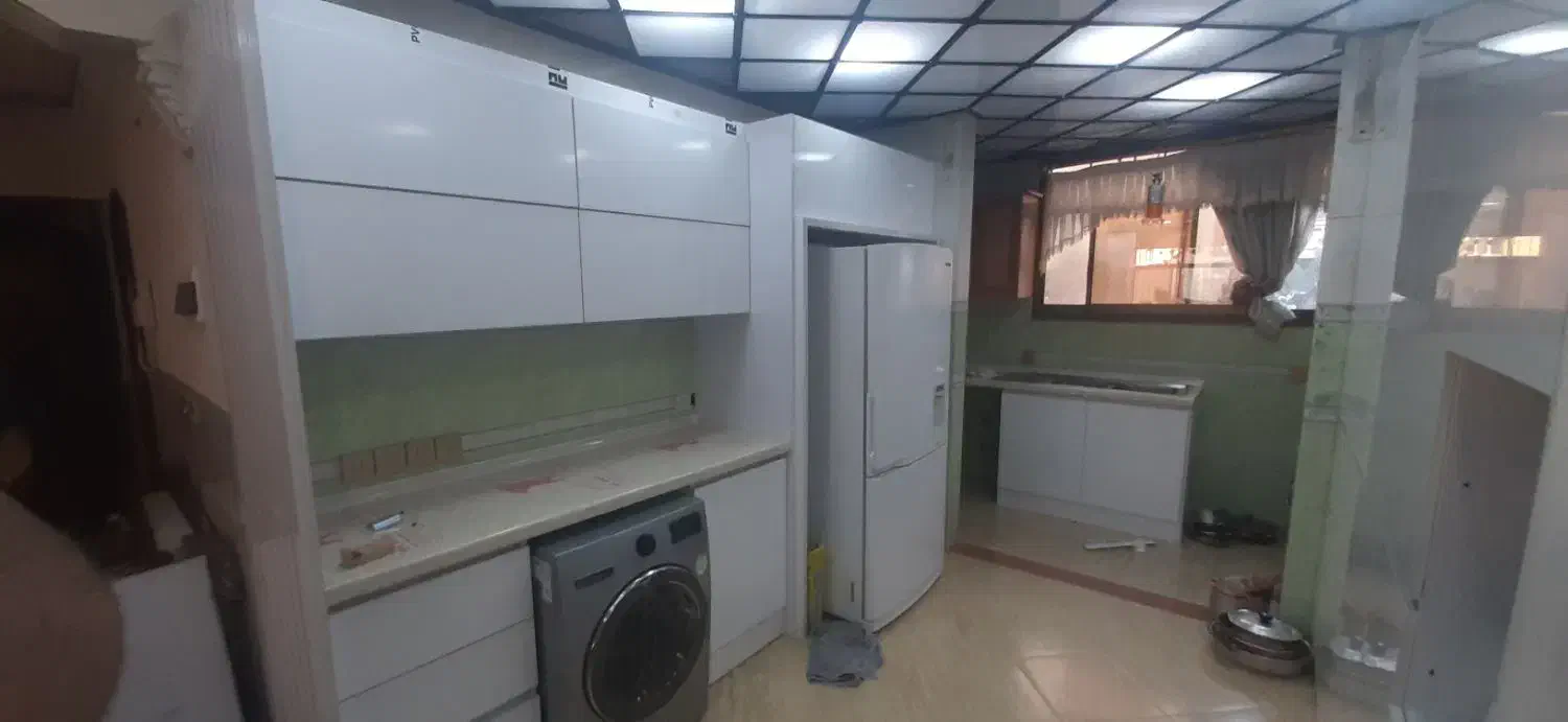 کابینت هایگلاس با صفحه 5 سانتی|مصالح و تجهیزات ساختمان|زیباشهر, |دیوار