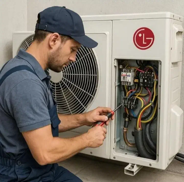 نصب کولر دوتیکه و سرویس و گازگیری|خدمات پیشه و مهارت|آبادان, |دیوار