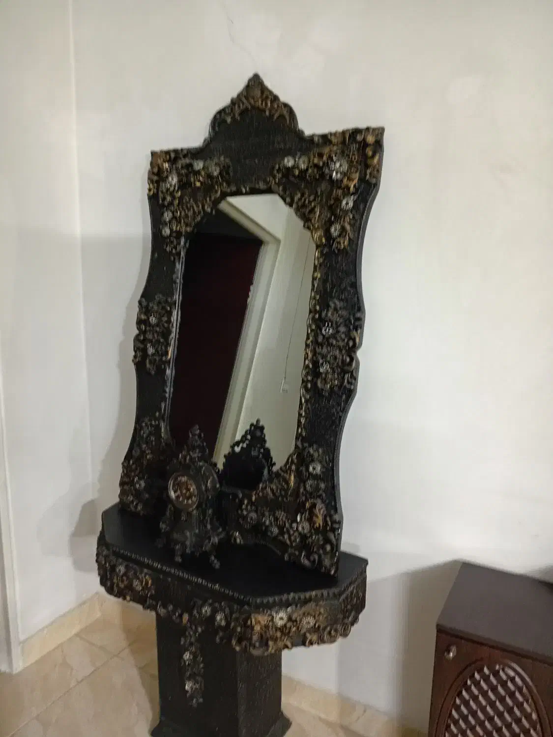 آینه کنسول وساعت|مبلمان خانگی و میز عسلی|فردیس, شهرک شهید حسینی|دیوار