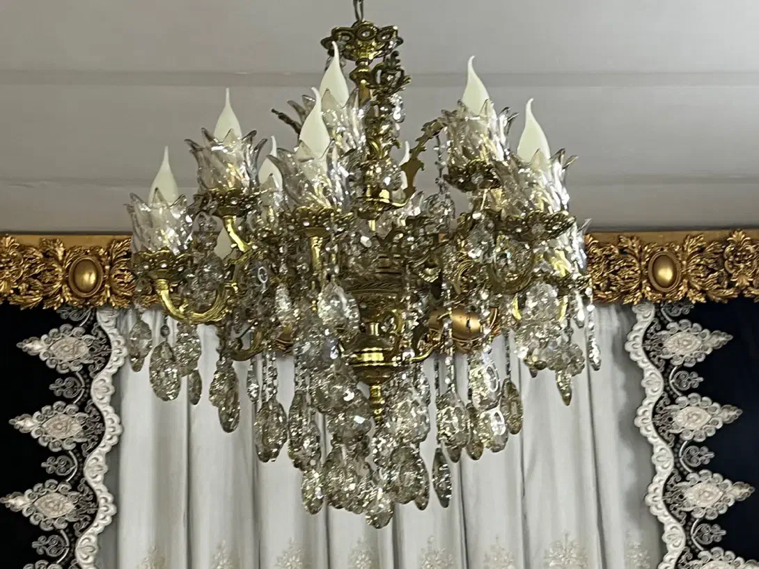 لوستر ۶ شاخه|لوستر و چراغ آویز|قرچک, زیبا شهر|دیوار