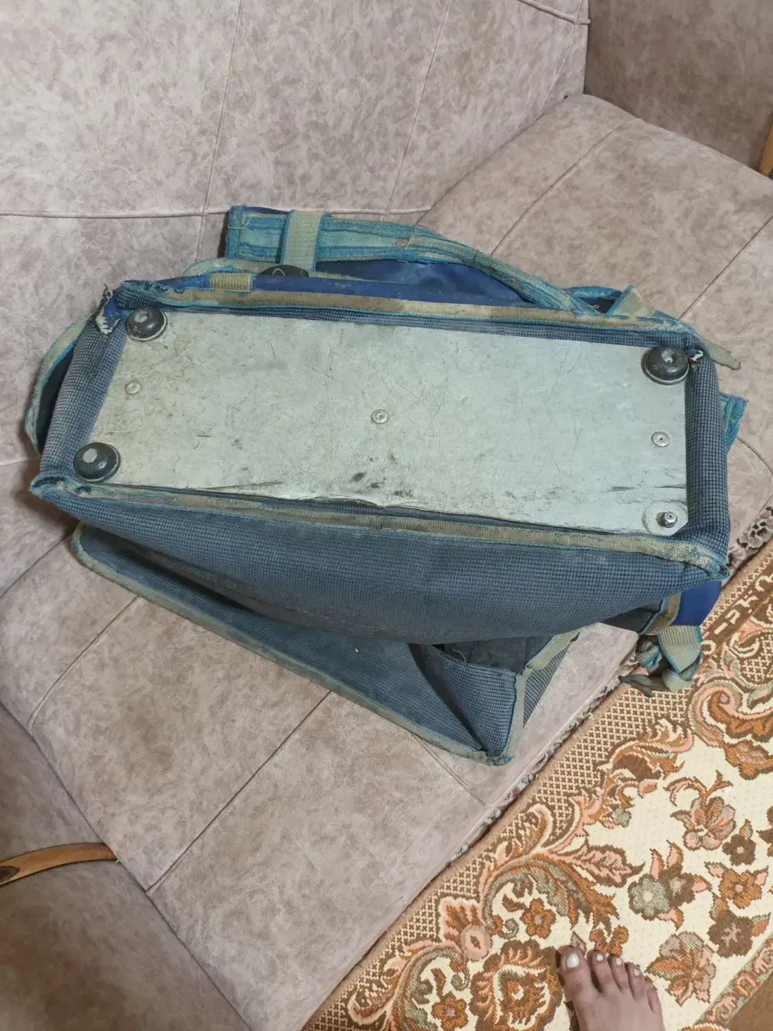 خورجین ته فلزی کف چوبی|کیف، کفش، کمربند|کرمانشاه, |دیوار