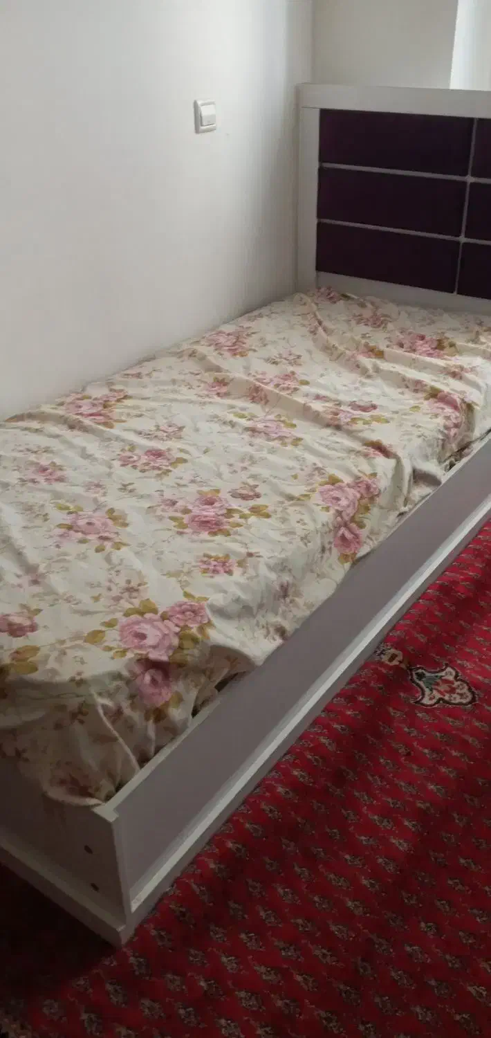 تخت و تشک طبی تکنفره|تخت و سرویس خواب|گنبد کاووس, |دیوار