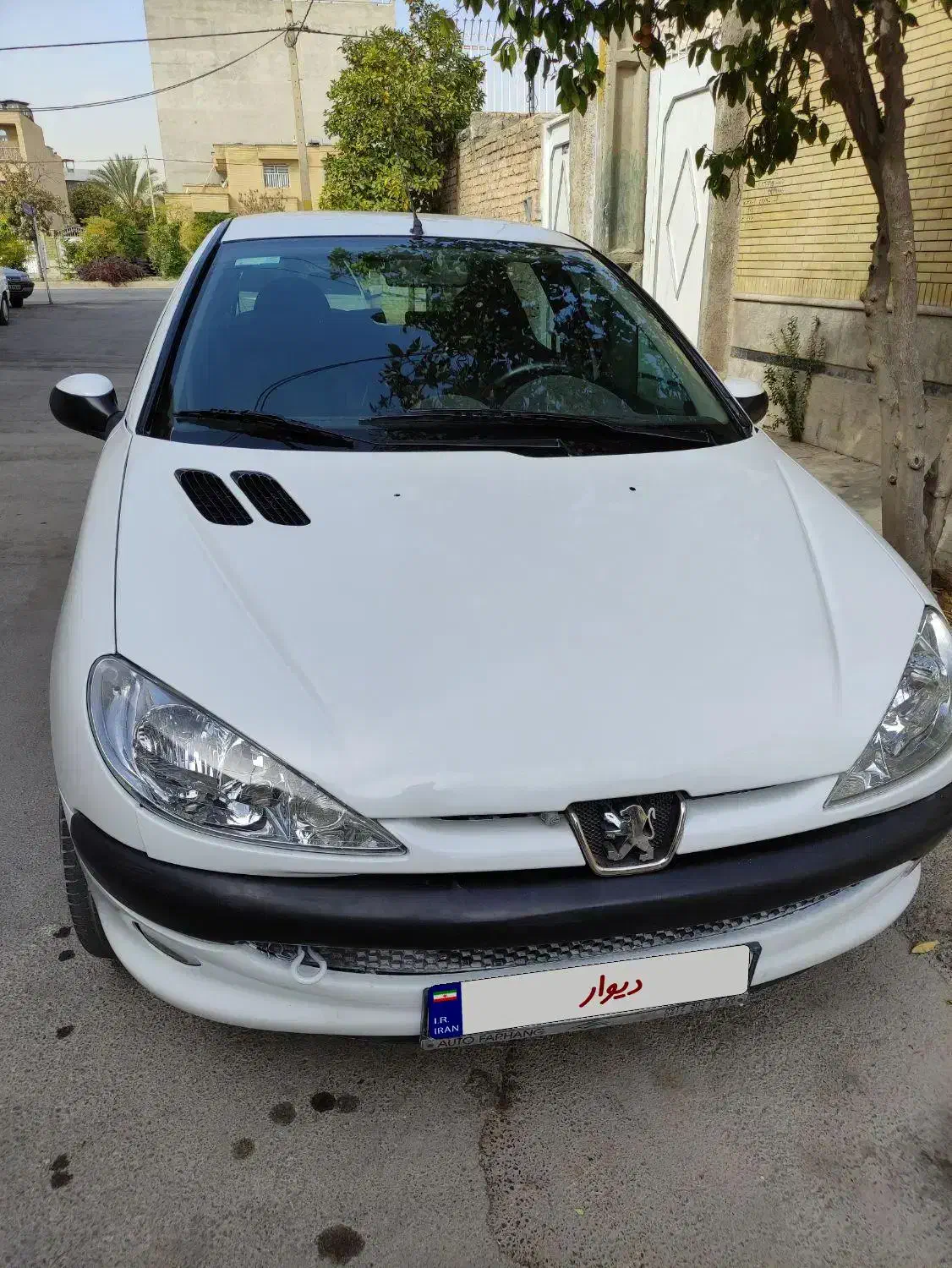 206سفید ۸۶ تیپ سه|خودرو سواری و وانت|شیراز, کیان شهر|دیوار