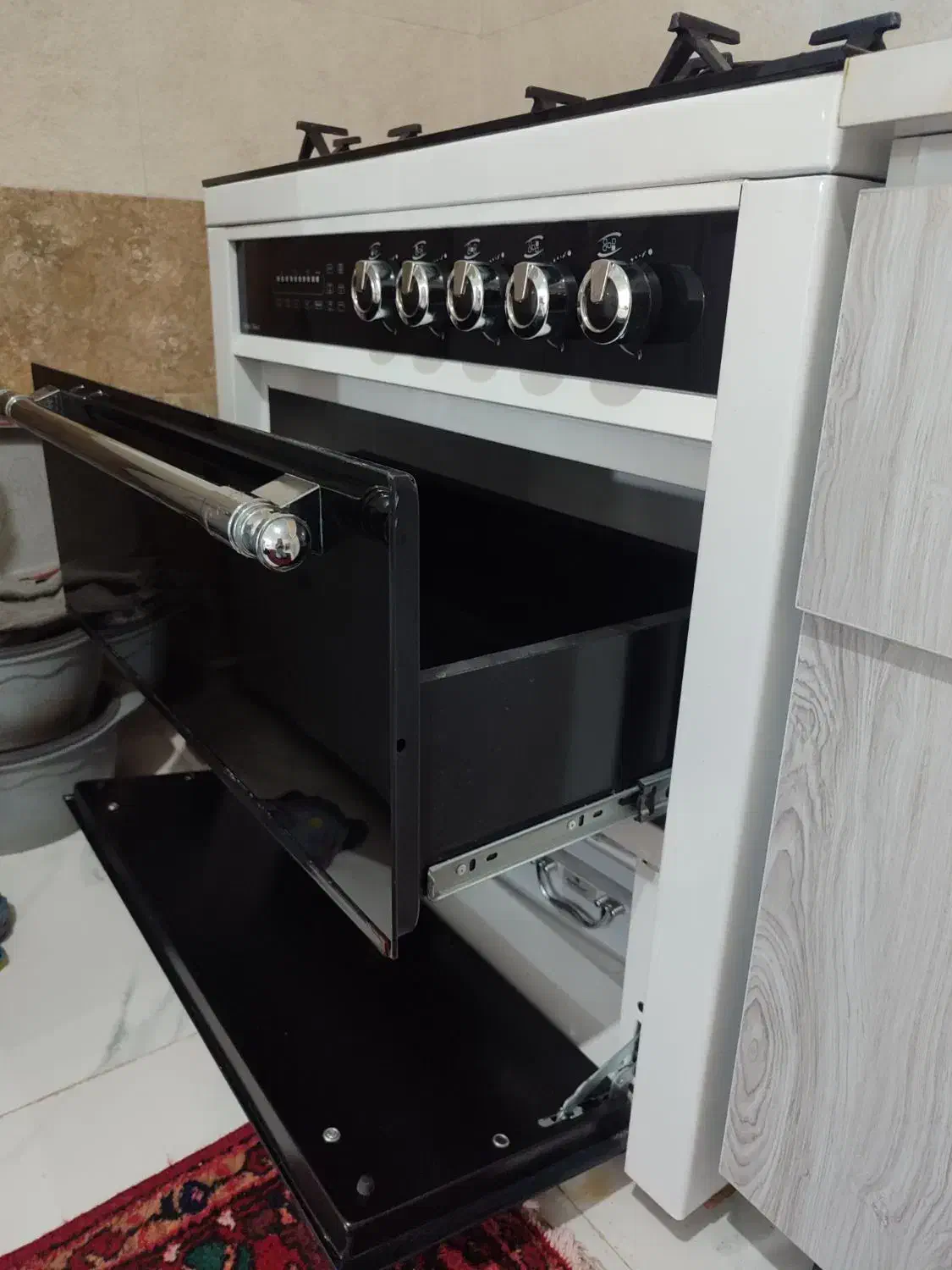 اجاق گاز صفحه شیشه ای|اجاق گاز و لوازم برقی پختوپز|ماهدشت, |دیوار