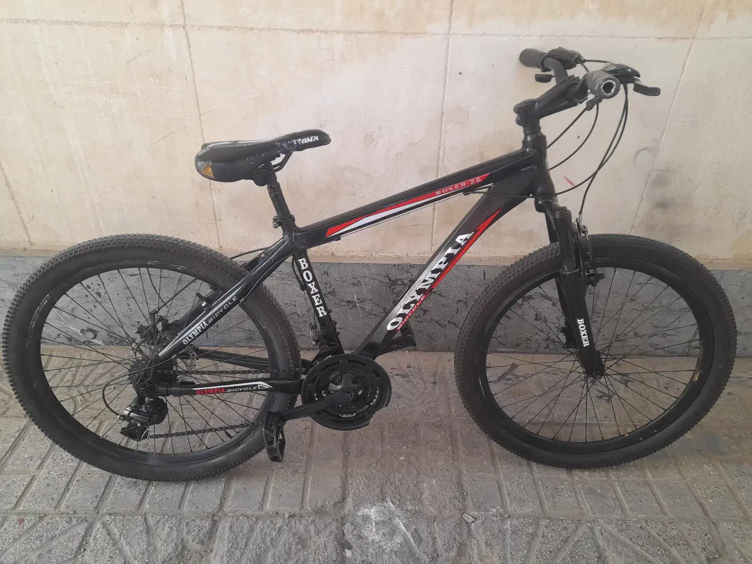 دوچرخه ۲۶ دنده ای کمکدارتمیز و مرتب|دوچرخه، اسکیت، اسکوتر|تربت جام, مطهری|دیوار