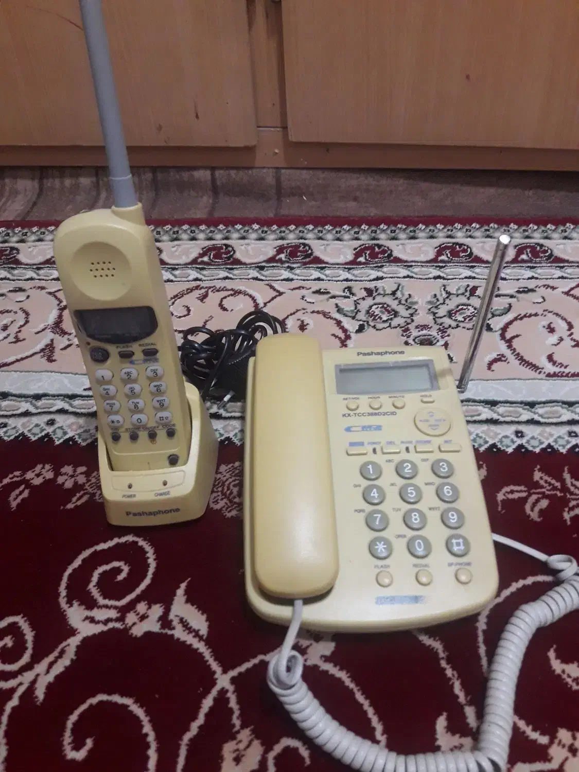 یک دستگاه تلفن بیسیم و با سیم|تلفن رومیزی|اهواز, بهارستان|دیوار