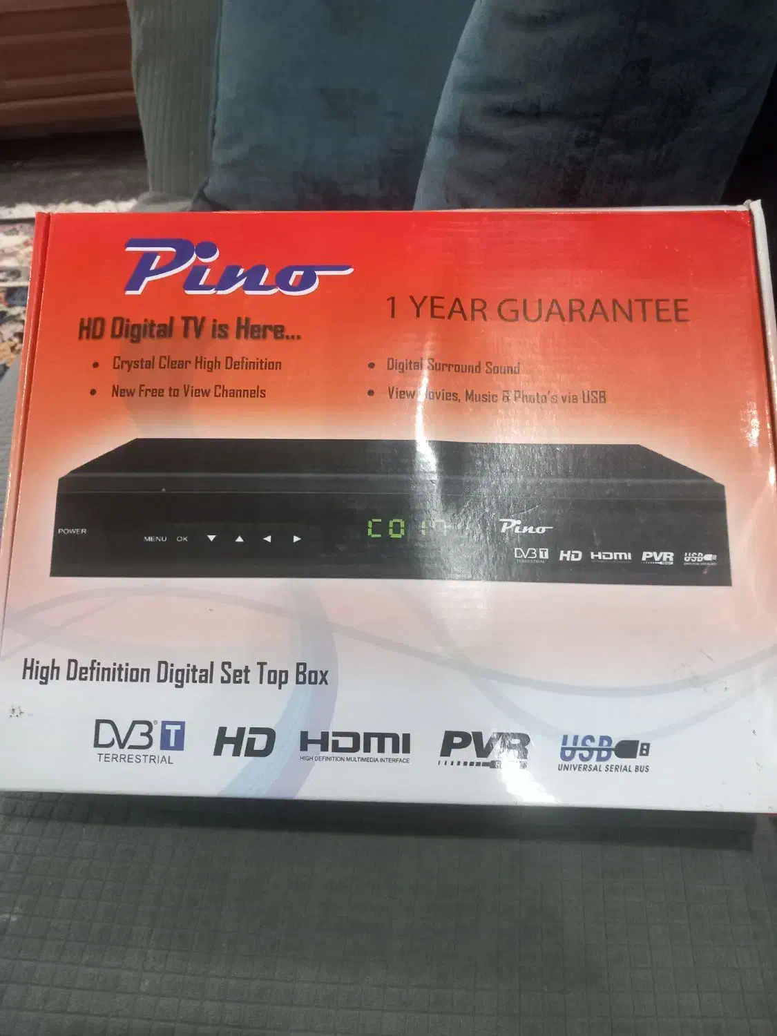 گیرنده دیجیتال تلویزیون پینو|تلویزیون و پروژکتور|رشت, آزادگان|دیوار