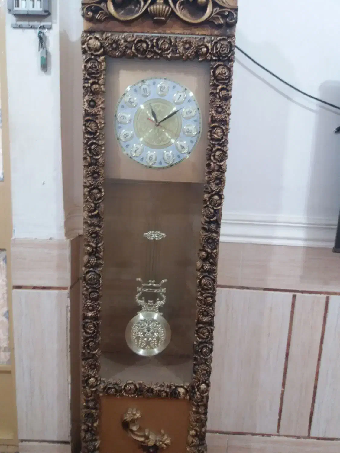 ساعت ایستاده|ساعت دیواری و تزئینی|شوشتر, |دیوار