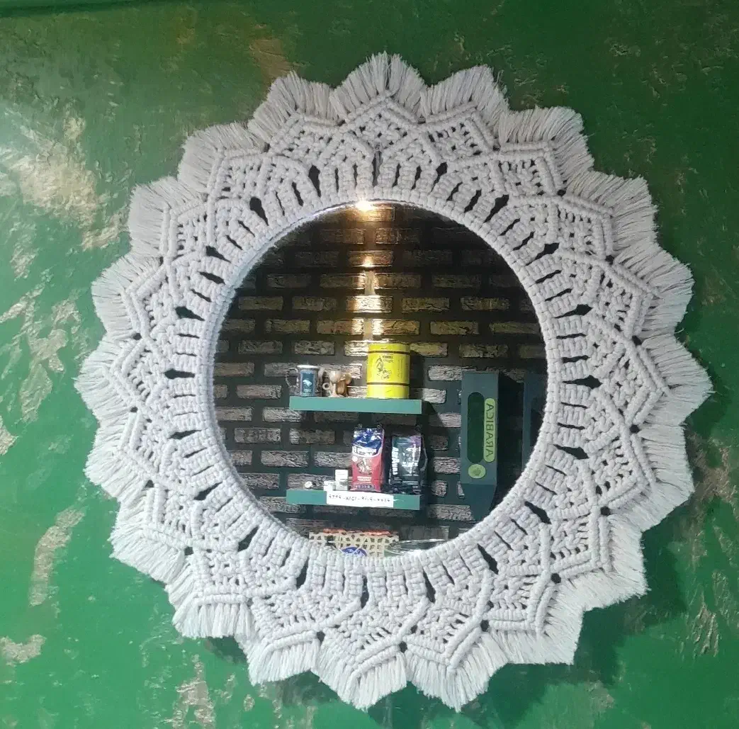 آینه مکرومه|آینه|جوین, |دیوار