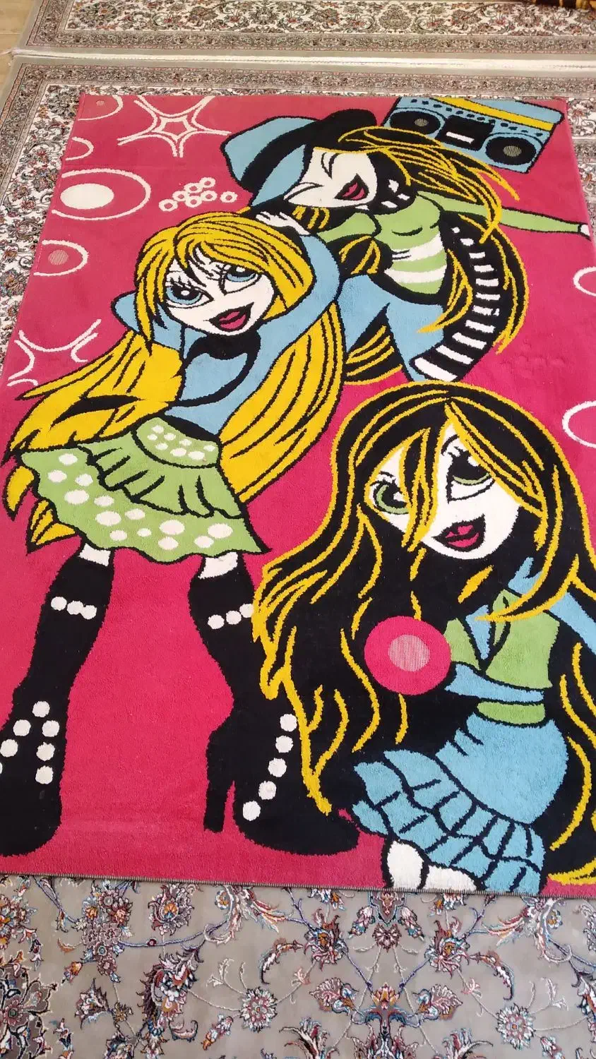 فرش۴متری اتاق کودک|فرش|اصفهان, قهجاورستان|دیوار