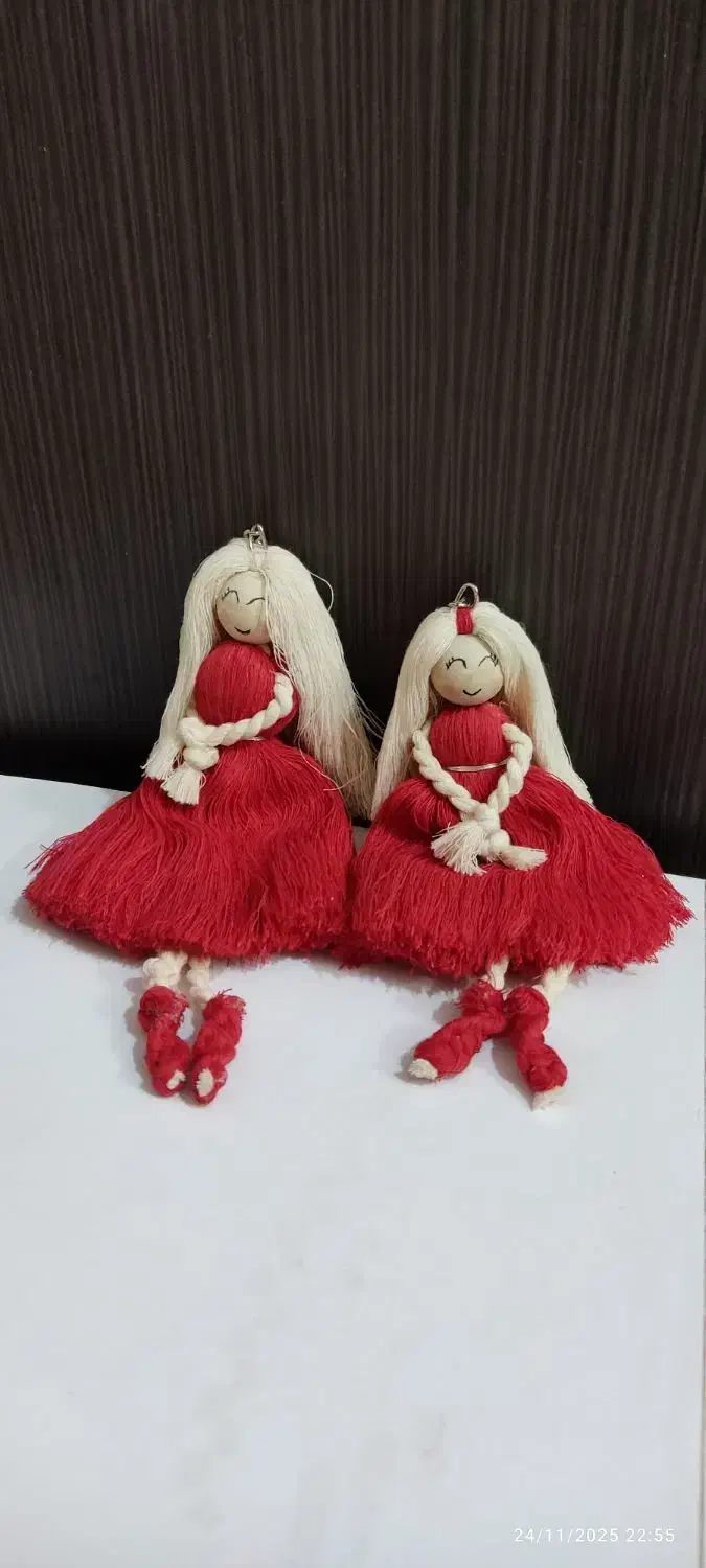 عروسک مکرومه روسی|صنایع دستی و سایر لوازم تزئینی|شاهینشهر, طالقانی|دیوار