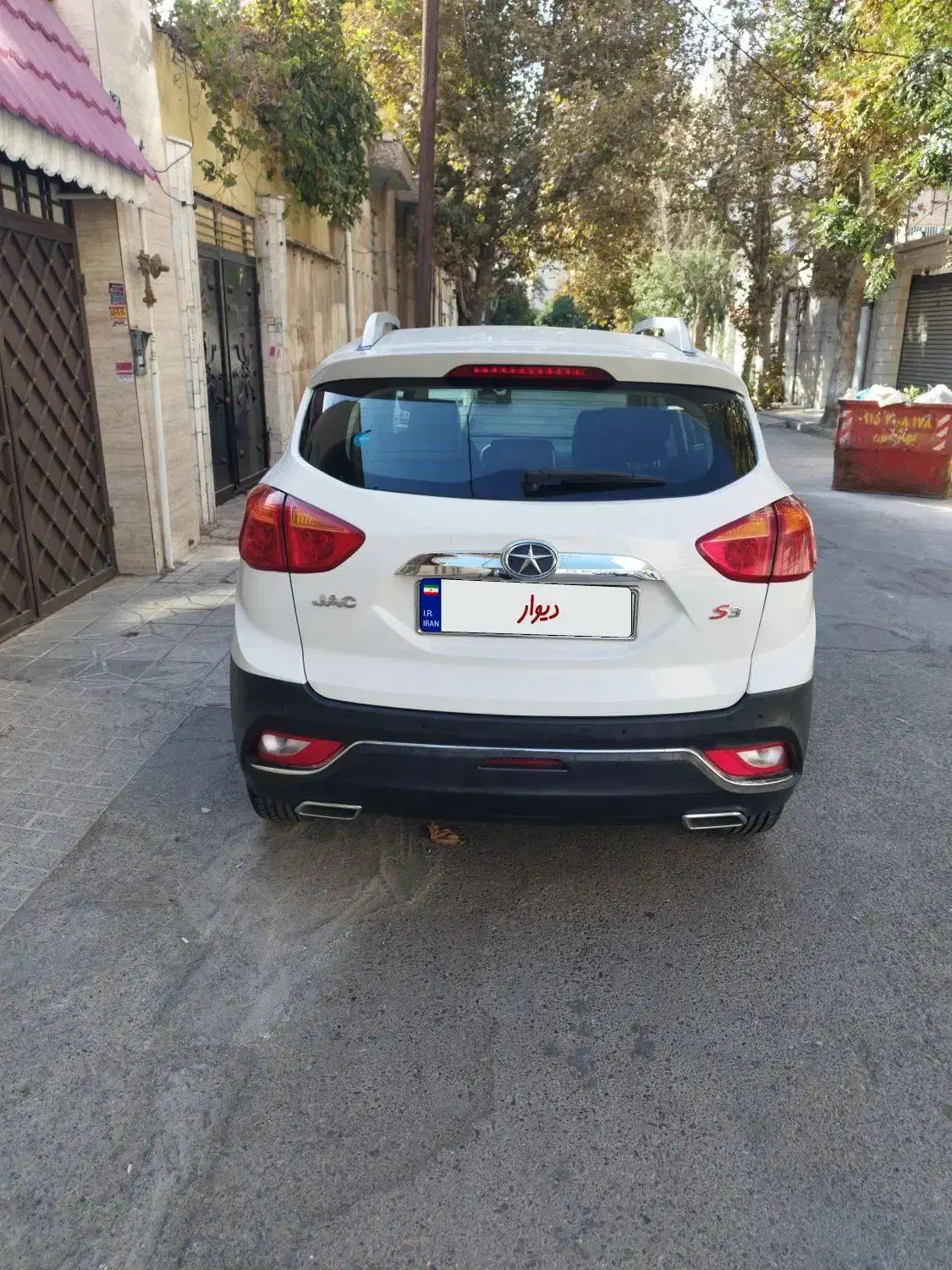 جک s3 مدل ۹۸ بدون رنگ|خودرو سواری و وانت|مشهد, شهید مطهری|دیوار