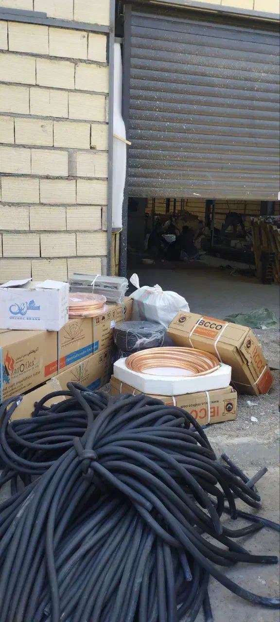 لوله مسی کولر گازی ، لوله کشی کولرگازی|مصالح و تجهیزات ساختمان|مشهد, پنجتن|دیوار