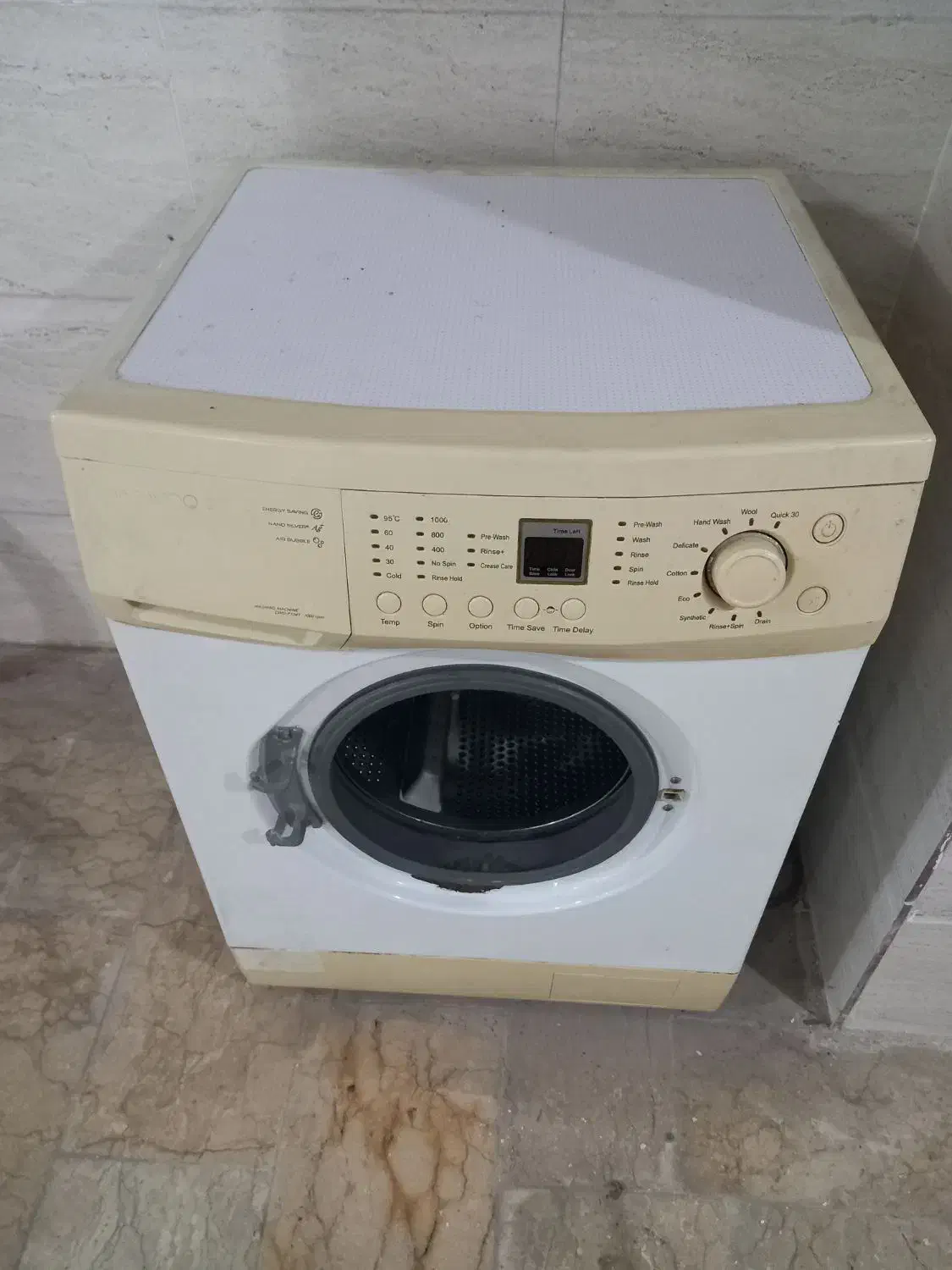 فروش لباسشویی دوو ۸ کیلویی سالم|ماشین لباسشویی و خشک‌کن لباس|قائم‌شهر, |دیوار