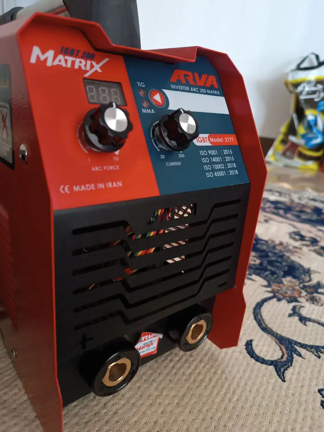 دستگاه جوش  دریل۷کیلو آروا  پروفیل بر نو نو|ابزارآلات|کرمانشاه, |دیوار