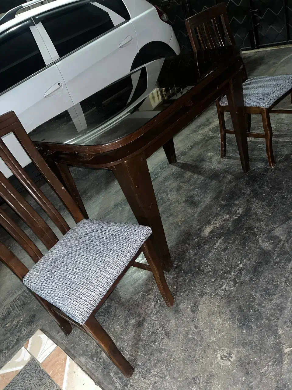 میز ناهارخوری|میز و صندلی غذاخوری|رامسر, |دیوار