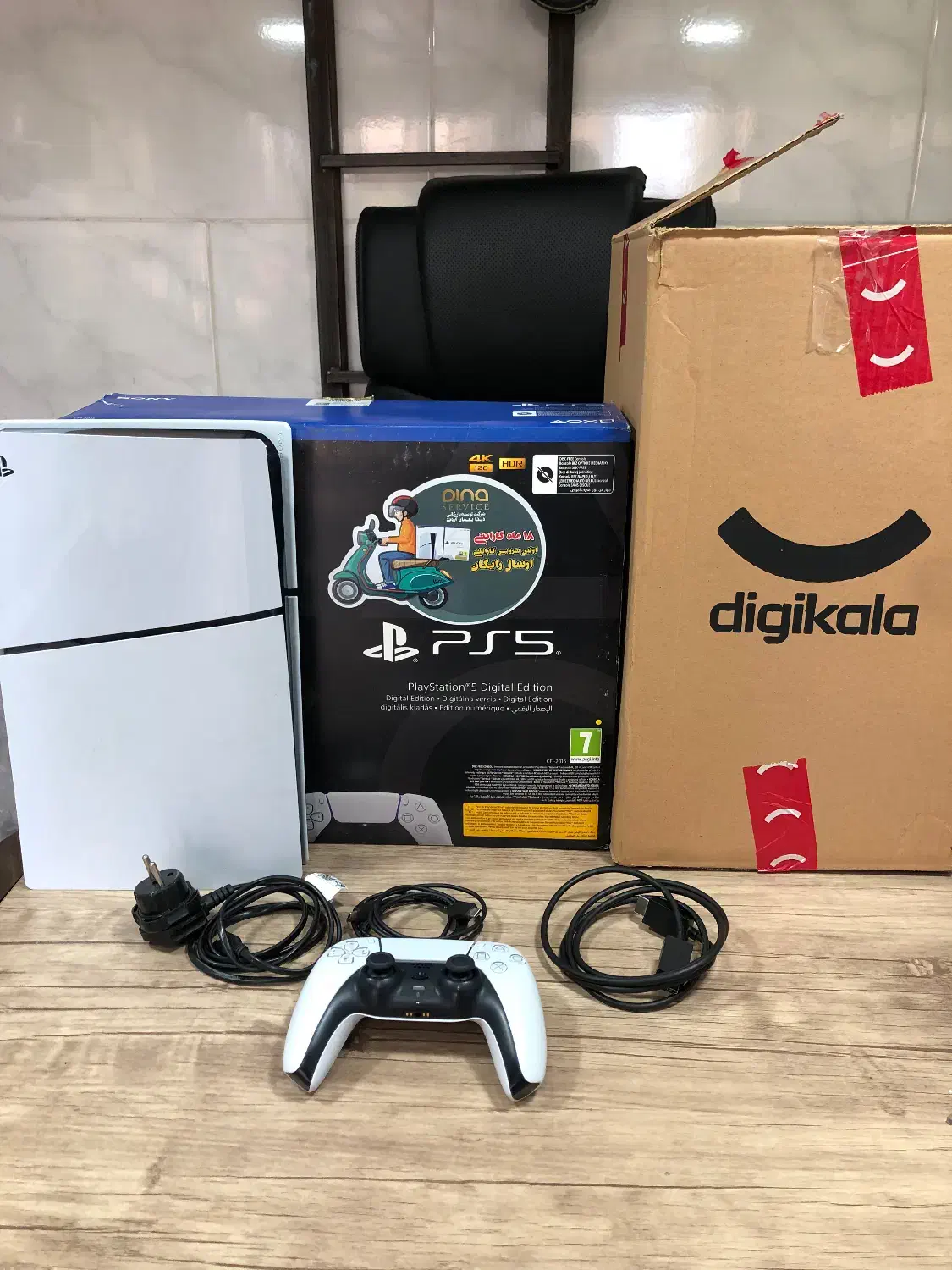 Ps5 اسلیم یک ترابایت سونی پلی استیشن|کنسول، بازی ویدئویی و آنلاین|تهران, شهرک شریفی|دیوار