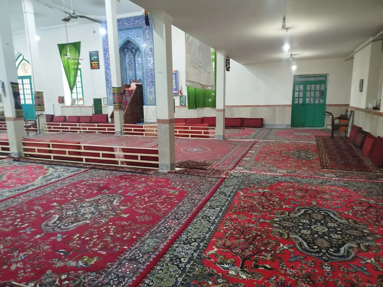 قالی ها مسجد|فرش|شراء, |دیوار