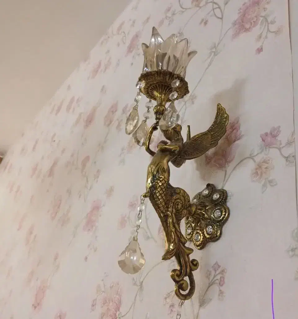 ۲ لوستر ۲ قندان|کلکسیون اشیاء عتیقه|خمین, |دیوار