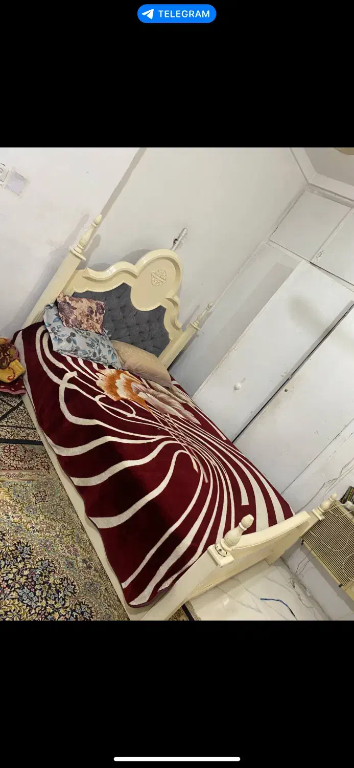 تخت خواب دونفره|تخت و سرویس خواب|گرگان, |دیوار