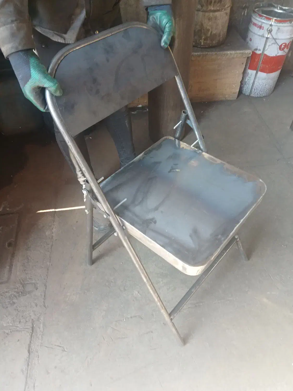 صندلی تمام فلزی ارج قدیم|صندلی و نیمکت|تهران, طیب|دیوار