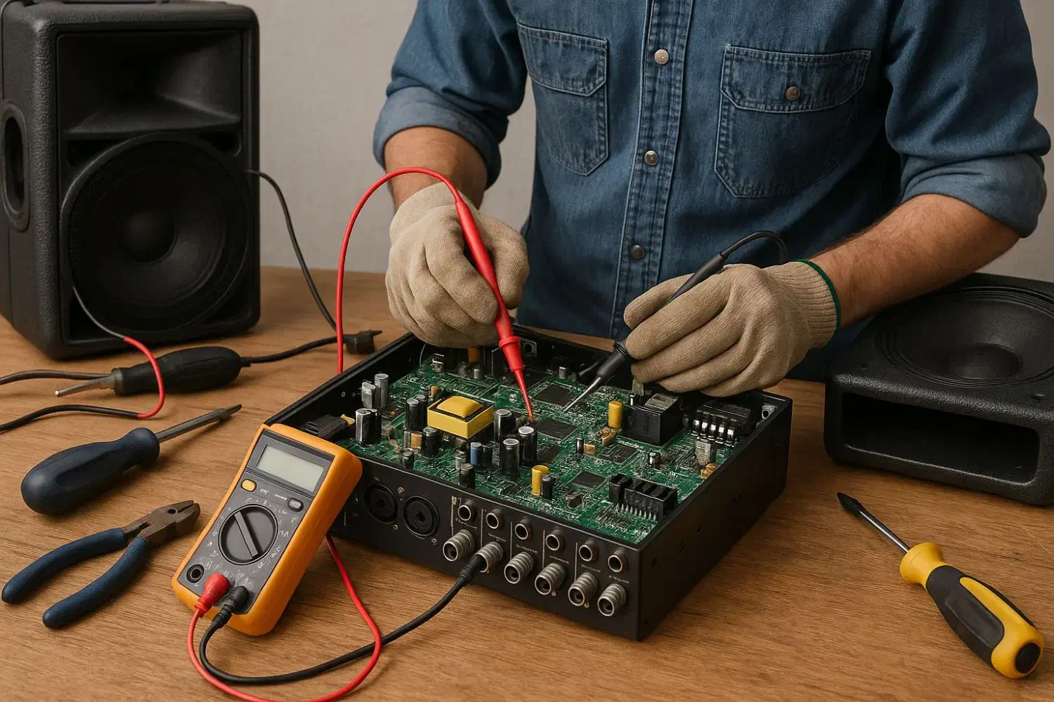 اجاره و تعمیرات سیستم صوت و نور و پروجکشن|خدمات پذیرایی، مراسم|کیش, |دیوار