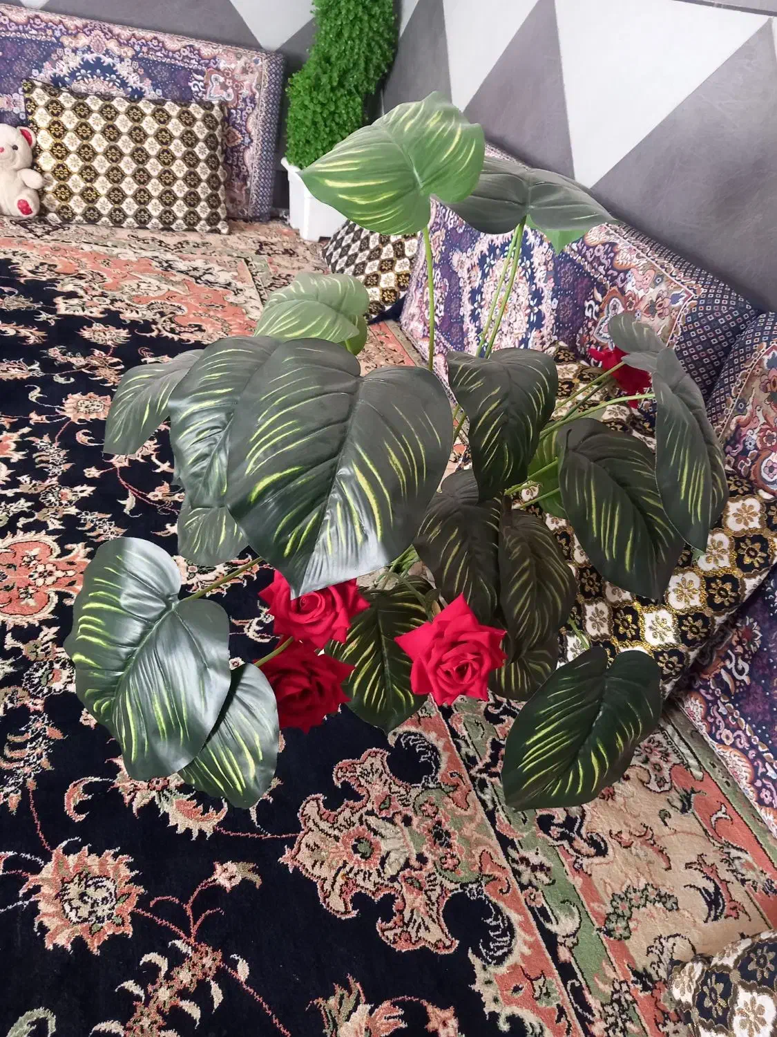 گل و گلدان|گل مصنوعی|اهواز, دغاغله|دیوار