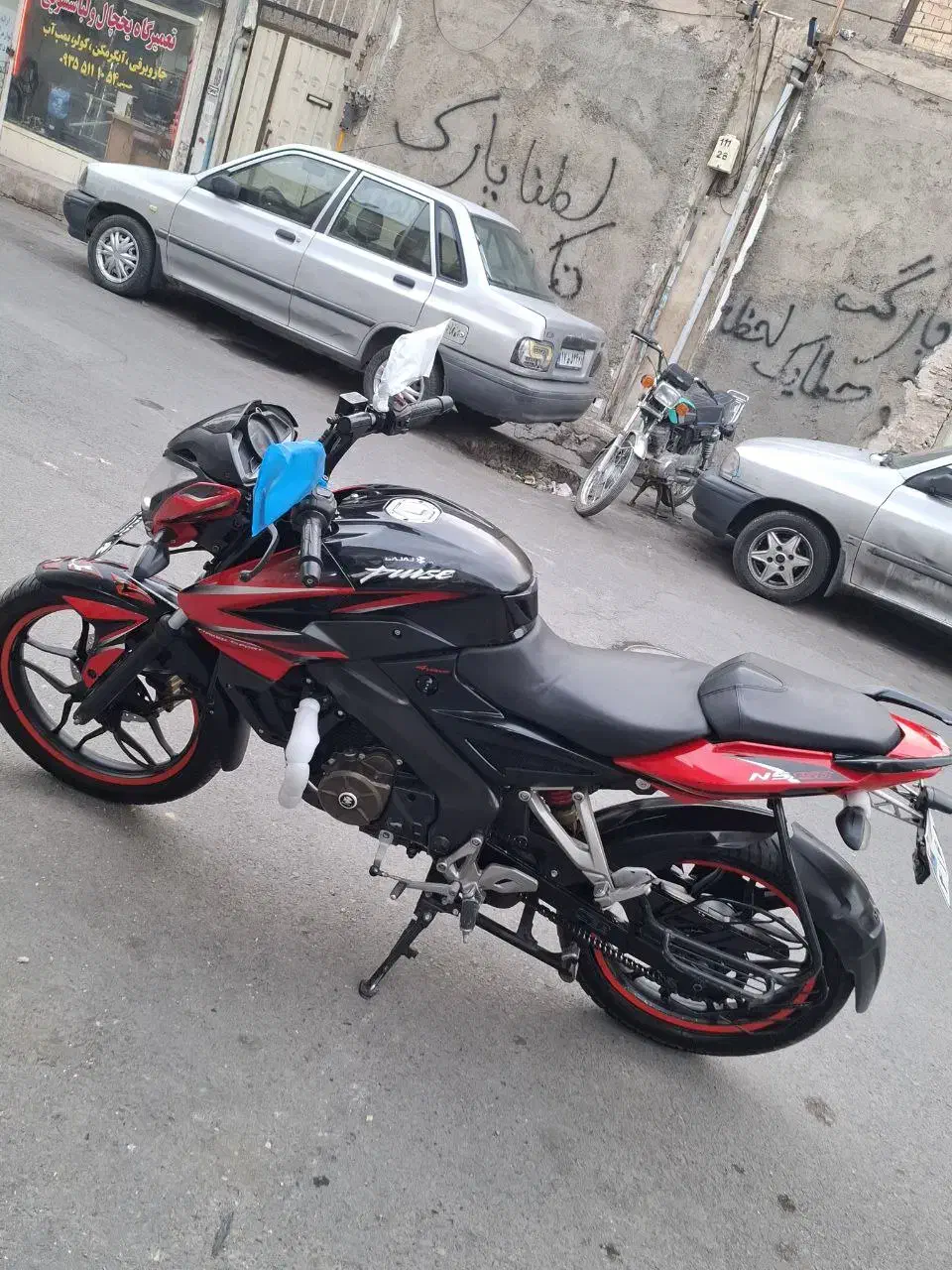ان اس nsمدل ۹۵|موتورسیکلت|قدس, شهر‌قدس|دیوار
