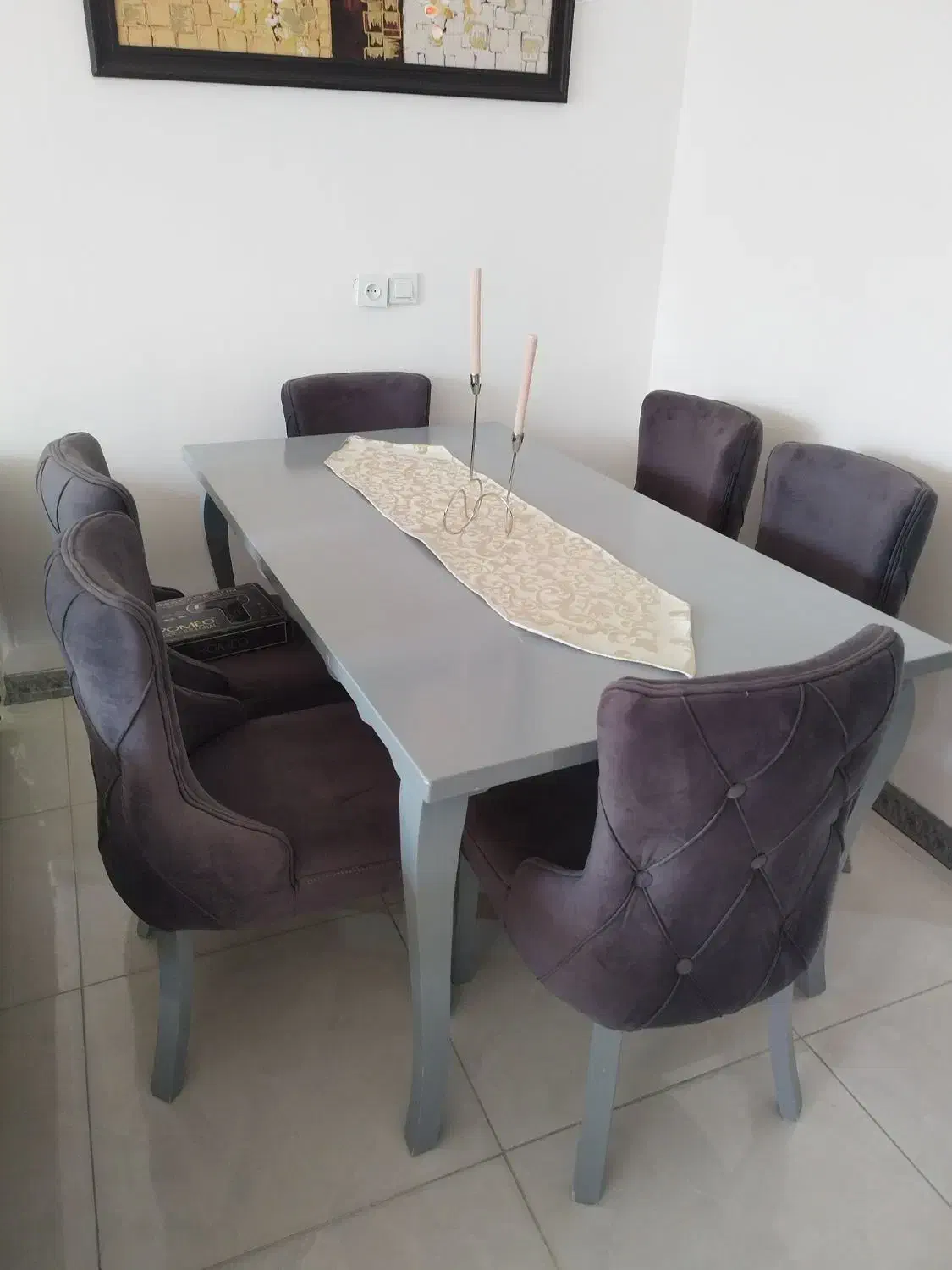 میز غذا خوری ۶ نفره|میز و صندلی غذاخوری|کرمان, |دیوار