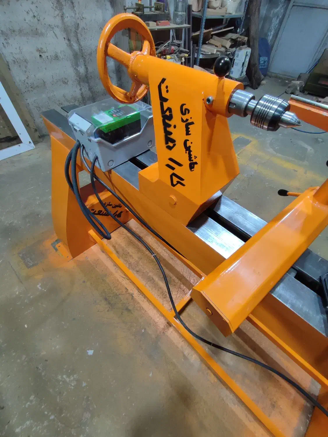 دستگاه خراطی و کاسه تراش+چهارنظام+اینورتر|ماشین‌آلات صنعتی|رشت, پیرکلاچای|دیوار