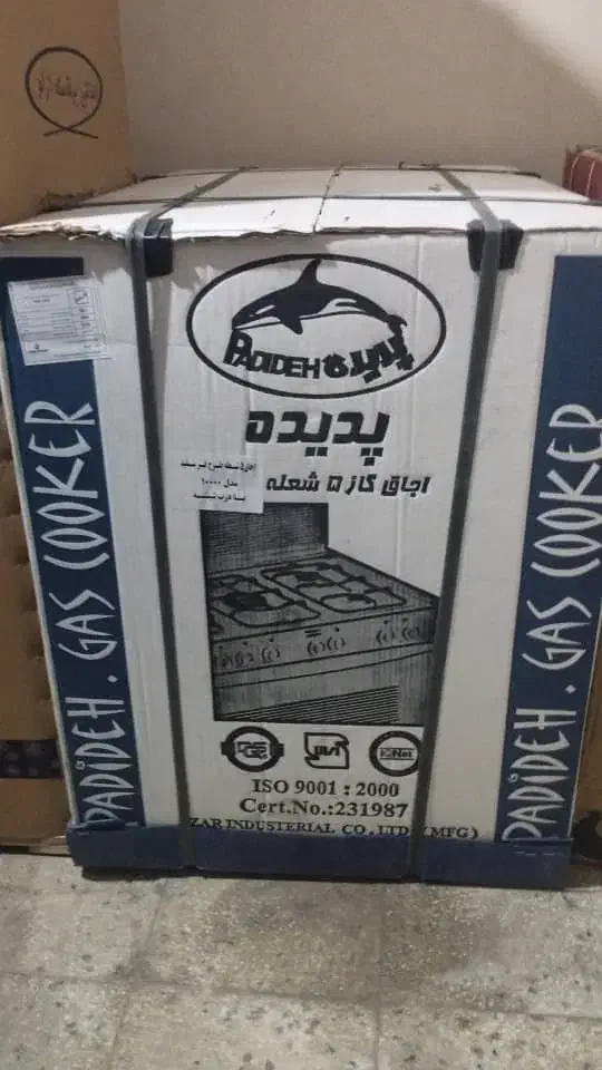 گاز 5شعله طرح فر با درب شیشه ای  طرح فر مدل 10000|اجاق گاز و لوازم برقی پخت‌وپز|تهران, انبار نفت|دیوار