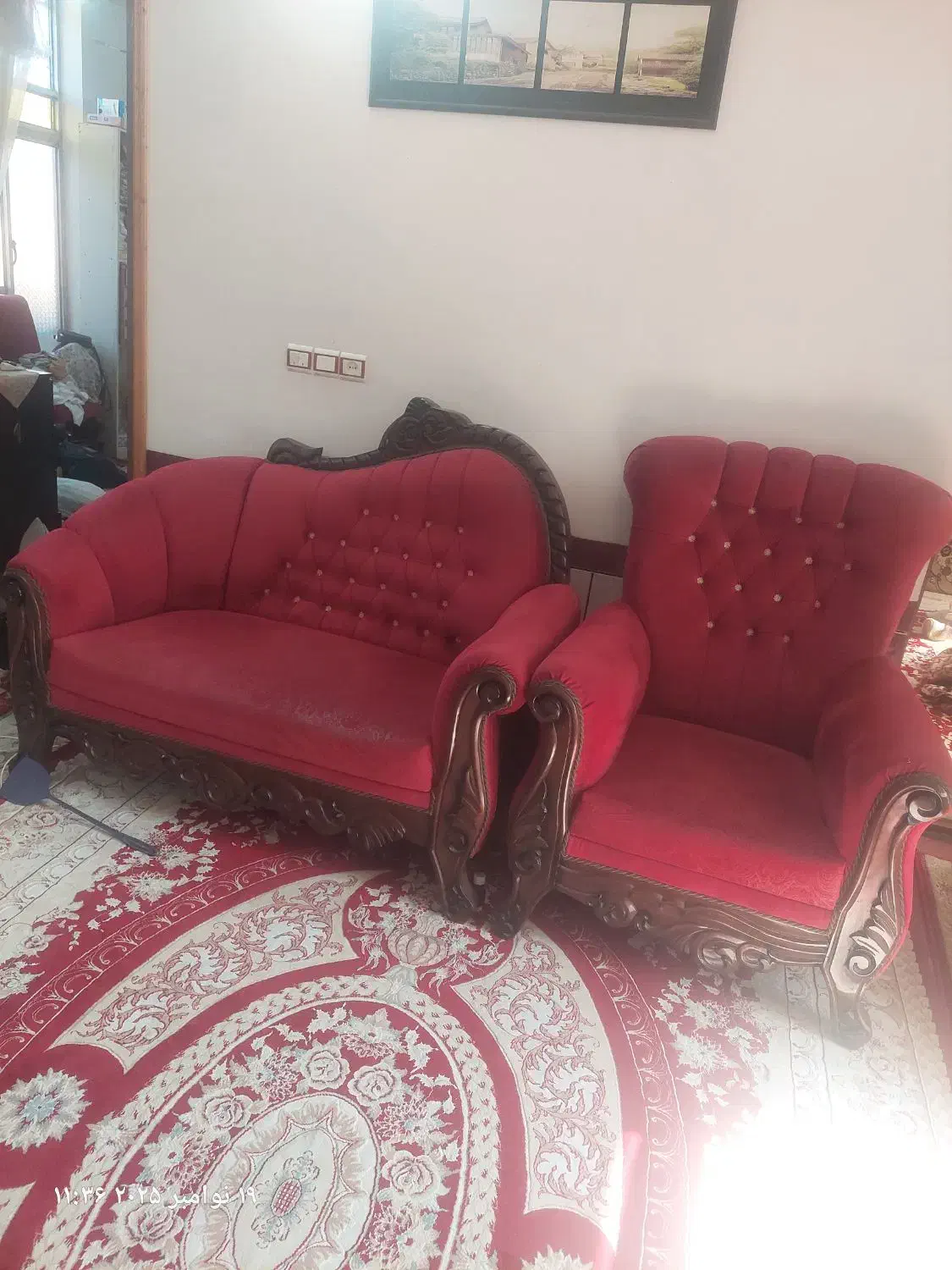 مبل هفت نفره درحدنو|مبلمان خانگی و میز عسلی|بهشهر, |دیوار