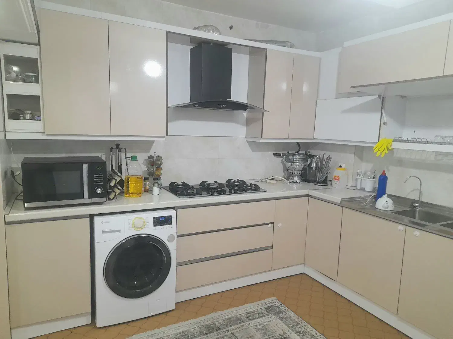 ۱۲۰ متری ۲ خواب/ امیرکبیر /بسیار تمیز|اجارهٔ آپارتمان|ساوه, |دیوار