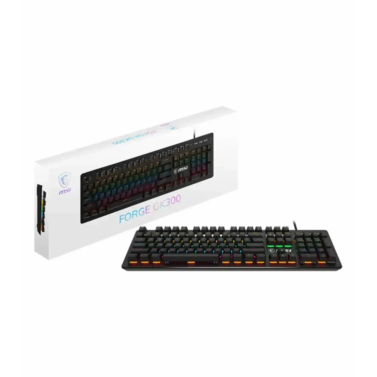 کیبورد گیمینگ مکانیکال MSI Forge GK300|قطعات و لوازم جانبی رایانه|اصفهان, خلجا|دیوار