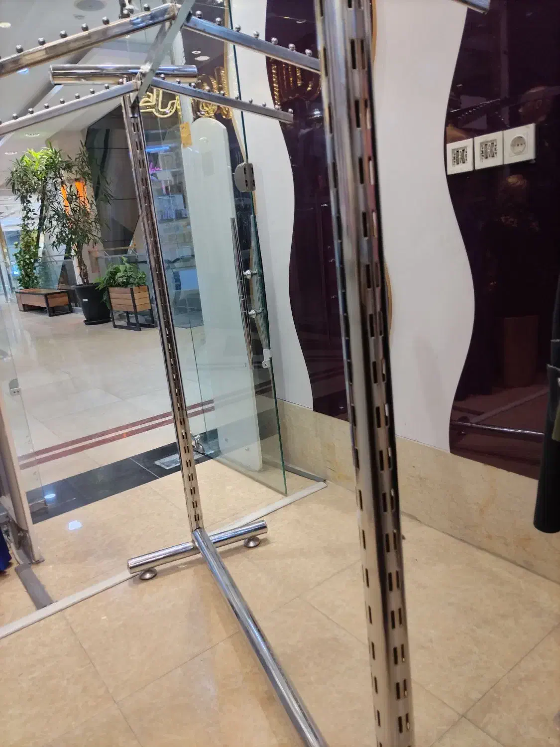 رگال استیل 6 شاخه|بندرخت و رخت‌آویز|اهواز, گلستان|دیوار