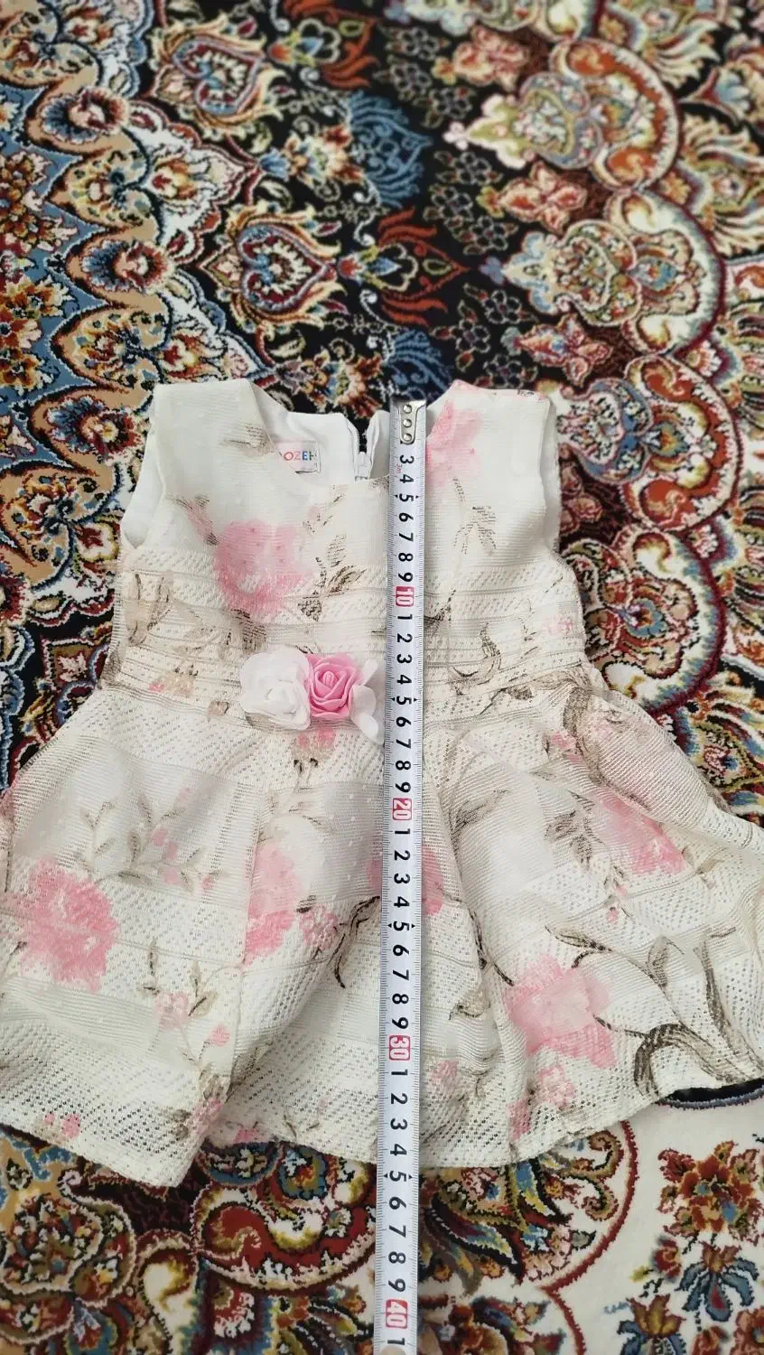 پیراهن مجلسی بچگانه.شلوارک لی .پیراهن .تونیک گرم|لباس|محمدیه-قزوین, |دیوار