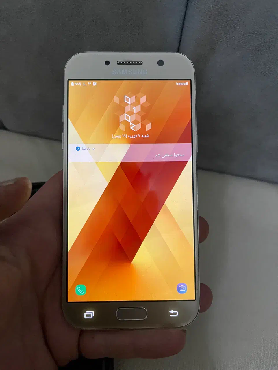 گلکسی a5 (2017)|موبایل|اصفهان, مهدی آباد|دیوار