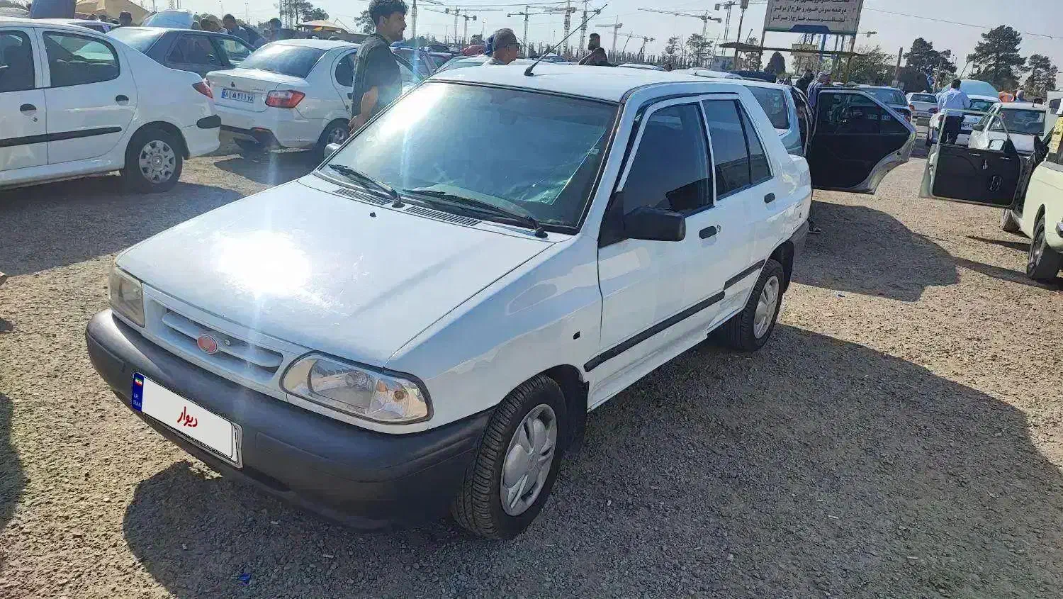 پراید ۱۳۱ se مدل ۹۷ سفید|خودرو سواری و وانت|باغستان, |دیوار