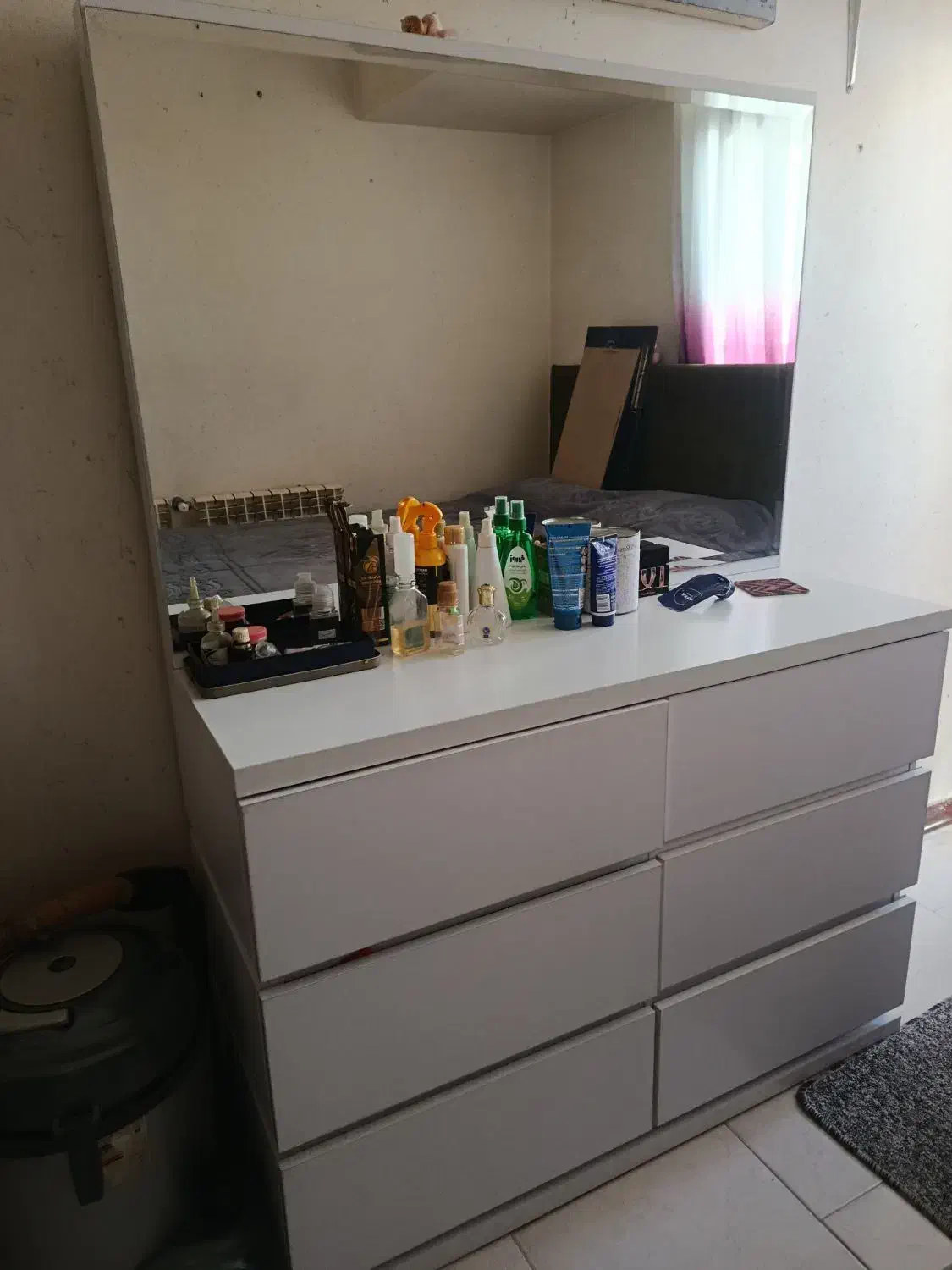 تخت دونفره  ۱۶۰×۲|تخت و سرویس خواب|فولادشهر, C1|دیوار