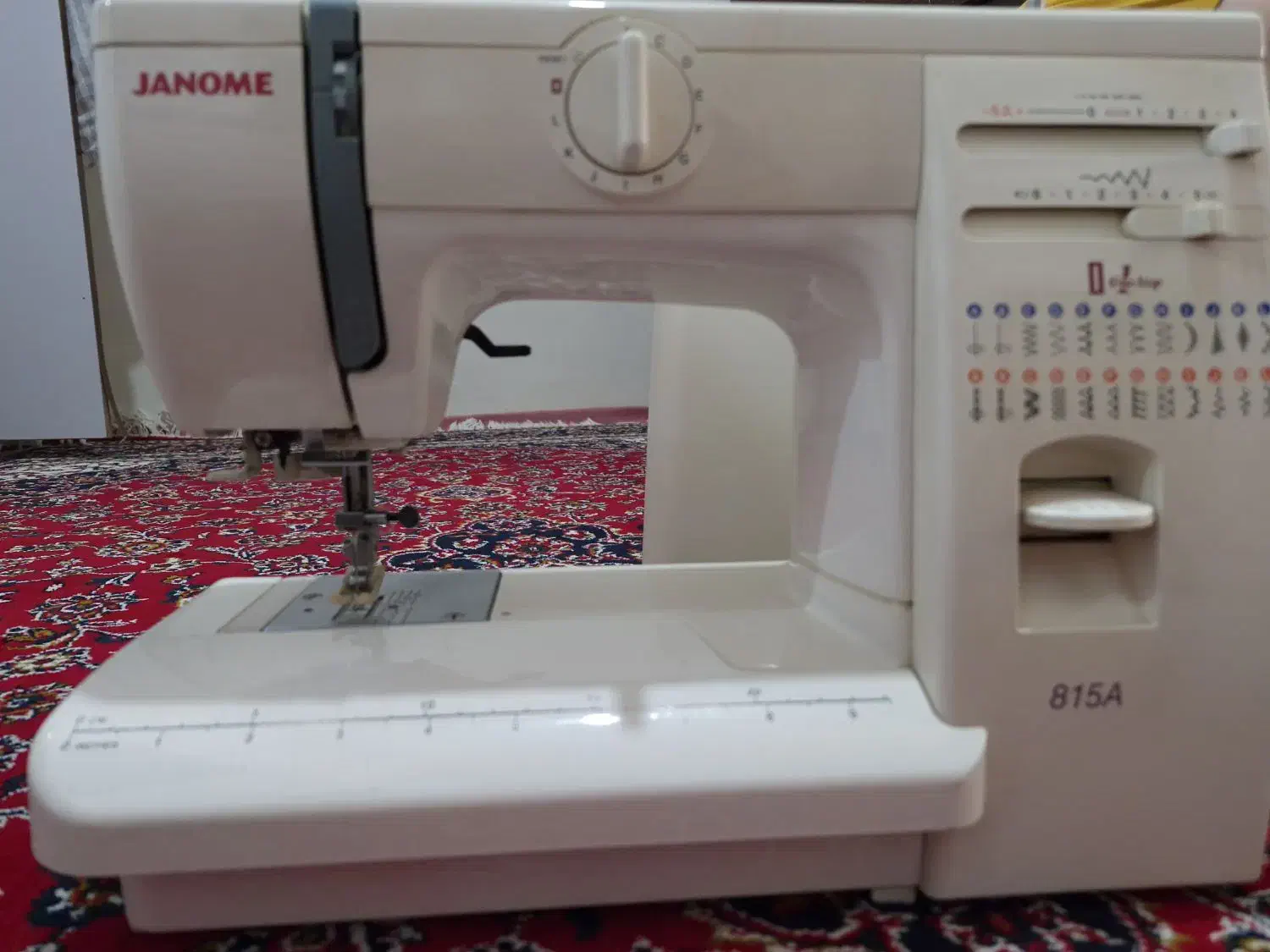 چرخ خیاطی ژانومه 815A سرویس شده|چرخ خیاطی و ریسندگی|کرمانشاه, |دیوار