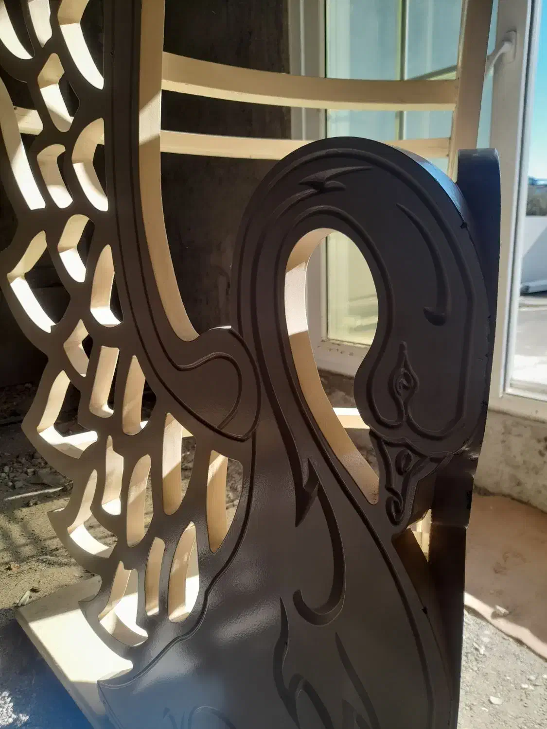 استند بوفه طرح قو|بوفه، ویترین، کنسول|نور, |دیوار