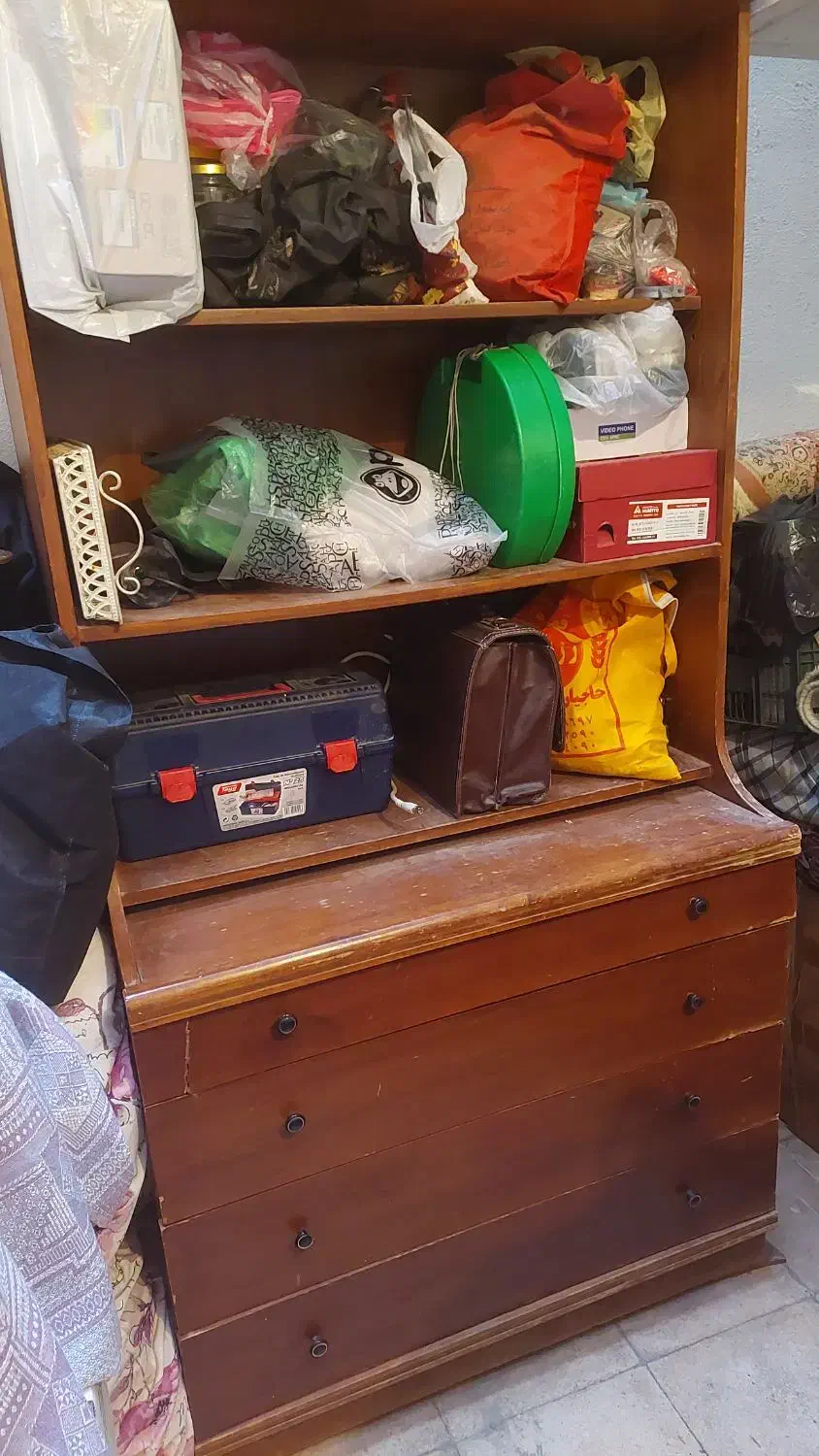 کتابخانه و میز|کتابخانه، شلف، قفسه‌های دیواری|تهران, فردوس|دیوار