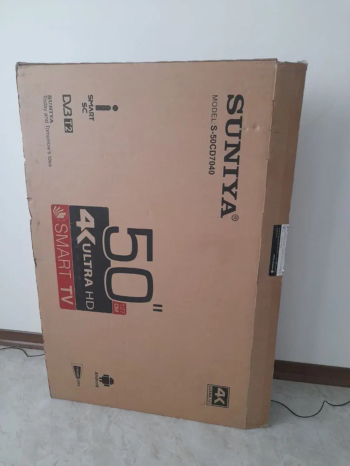 تلوزیون ۵۰ اینچ ultra 4k|تلویزیون و پروژکتور|باغستان, |دیوار