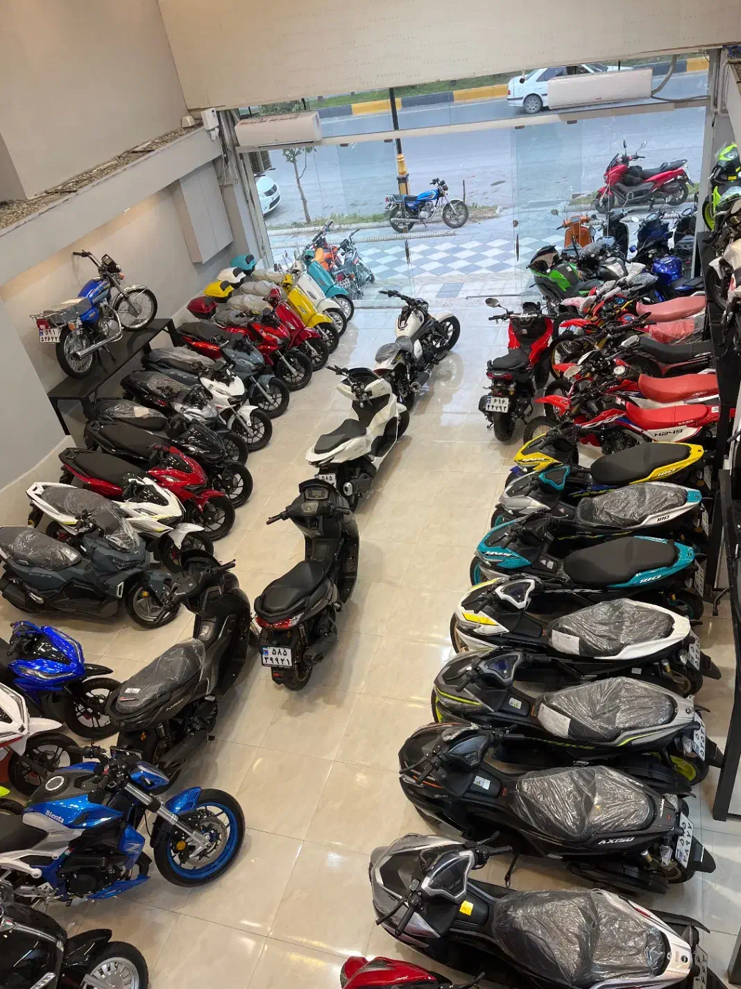 موتور|موتورسیکلت|چالوس, |دیوار