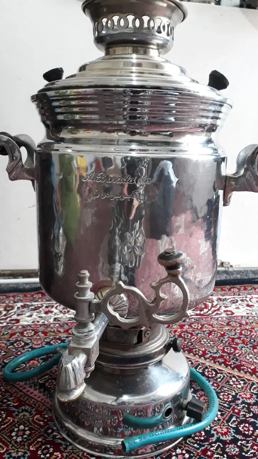 سلام یک عدد سماور اکبر برادران سالم|سماور، چای‌ساز، قهوه‌ساز|اردبیل, |دیوار