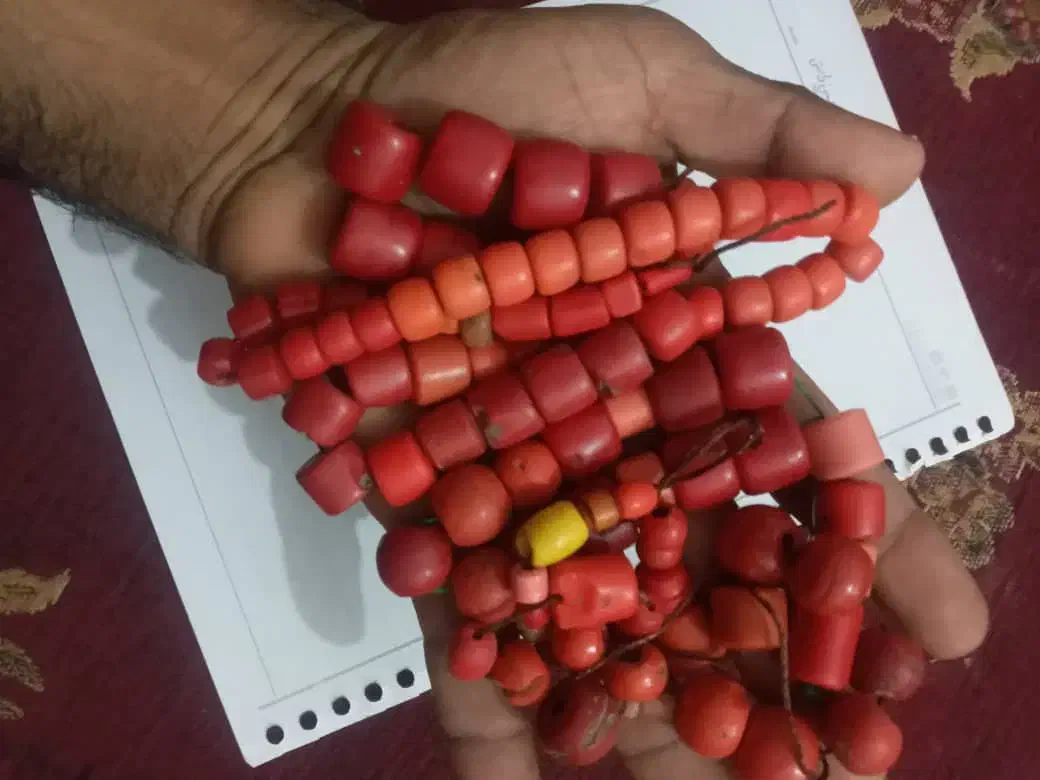 مهره مرجان کهنه|جواهرات|بندرعباس, |دیوار