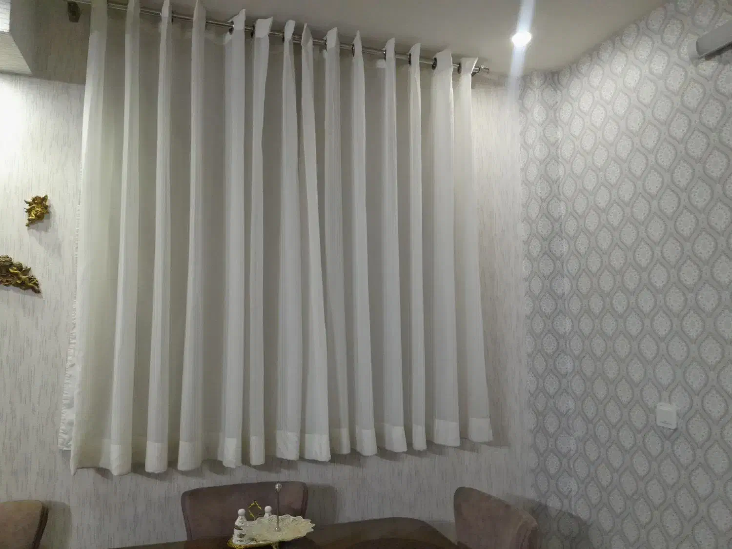 پرده پذیرایی یک میلیون و چهار صد تومن|پرده، رانر، رومیزی|مشهد, موسوی قوچانی|دیوار