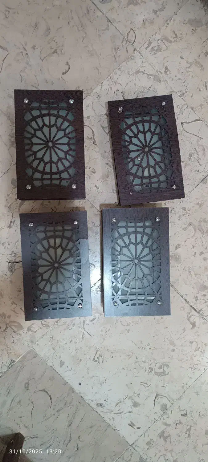 سلام ۴ عدد نور دیواری|لامپ و چراغ|کرج, باغستان|دیوار