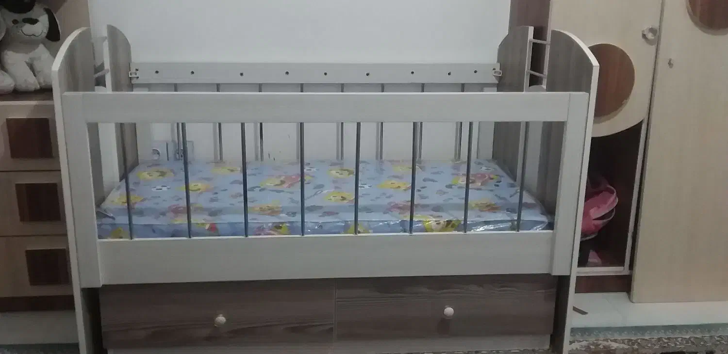 تخت کودک زیبا|تخت و سرویس خواب|قرچک, شهرک الحدید|دیوار