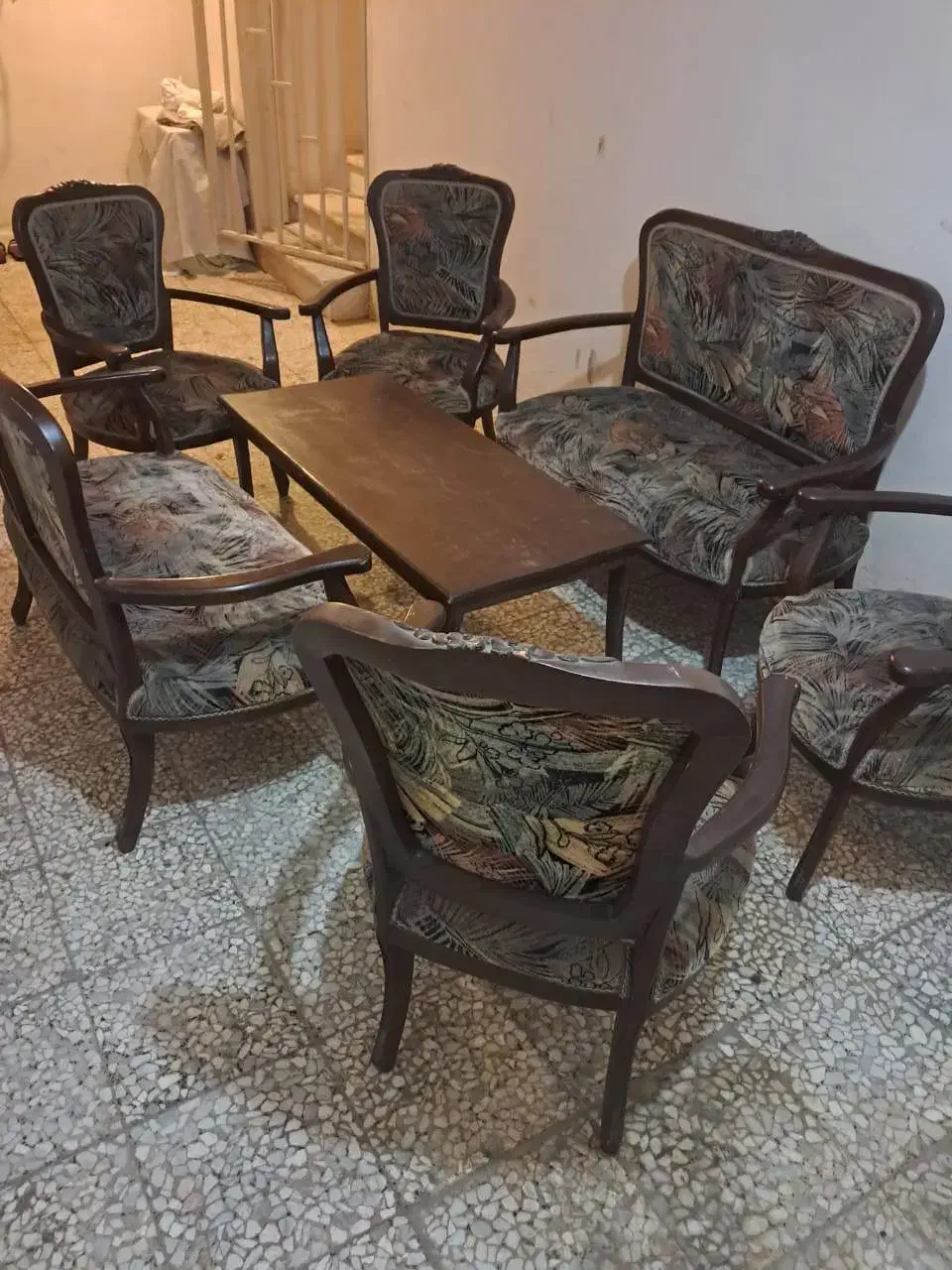 مبل ۸نفره نیمه استیل|مبلمان خانگی و میز عسلی|لاهیجان, یوسف آباد|دیوار